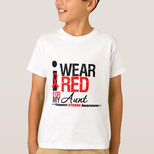 T-shirt Conscience de course je porte le ruban rouge pour (Devant)