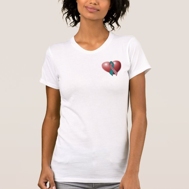 T-shirt Conscience de gastroparésie (Devant)