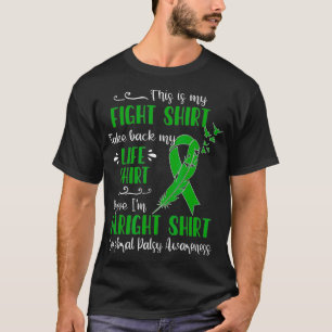 T-shirt Conscience de la paralysie cérébrale Mon combat