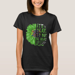 T-shirt Conscience de la santé mentale Tournesol C'est cor