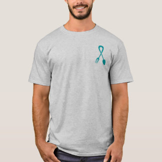 T-shirt Conscience de l'allergie alimentaire des hommes