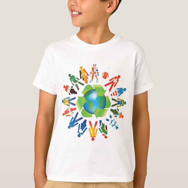 T-shirt Conscience de l'environnement (Devant)