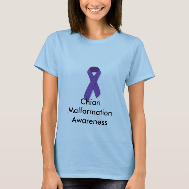 T-shirt Conscience de malformation de Chiari (Devant)