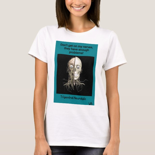 T-shirt Conscience de névralgie faciale (Devant)