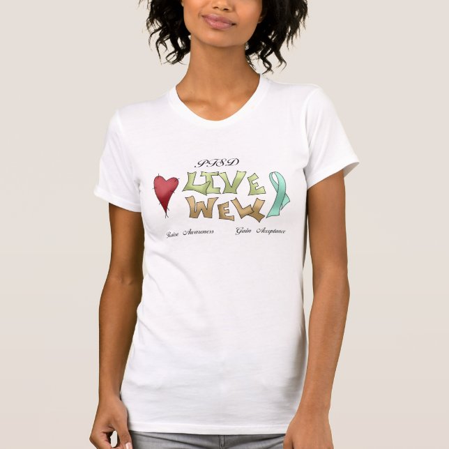 T-shirt Conscience de PTSD (Devant)
