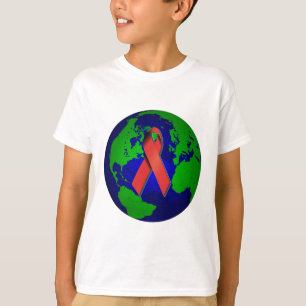 T-shirt Conscience de SIDA pour tous