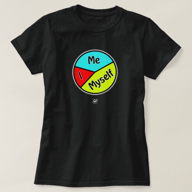 T-shirt Conscience de soi (Moi - Moi-même - Je) v1.1 (Design devant)