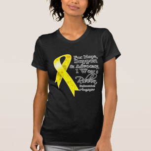 T-shirt Conscience d'espoir de soutien d'endométriose