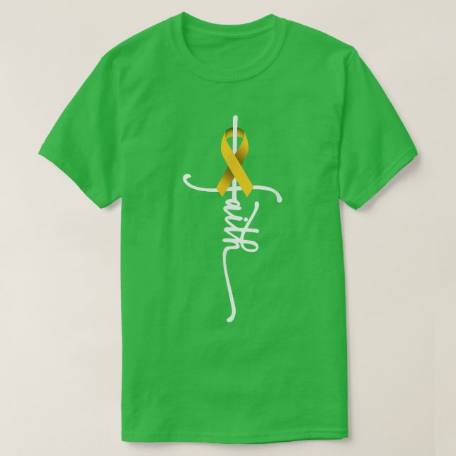 T-shirt Conscience du cancer chez l'enfant Sensibilisation (Design devant)