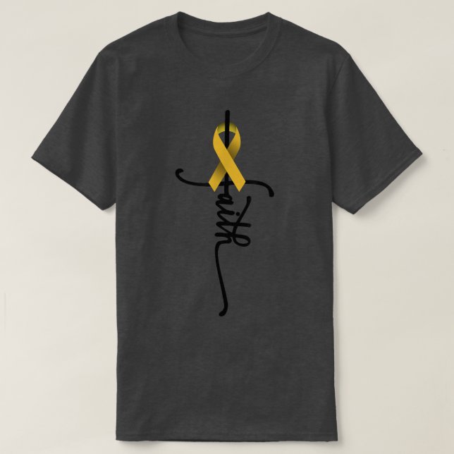 T-shirt Conscience du cancer chez l'enfant Sensibilisation (Design devant)