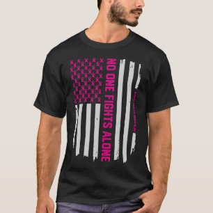 T-shirt Conscience patriotique de cancer du sein de