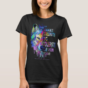 T-shirt Conscience qu'il faut pour tolérer la douleur 1