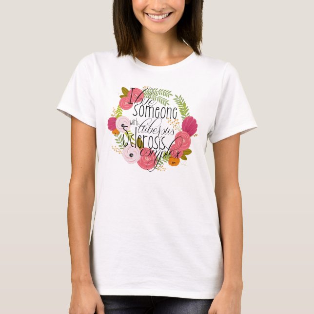T-shirt Conscience tubéreuse de sclérose (Devant)