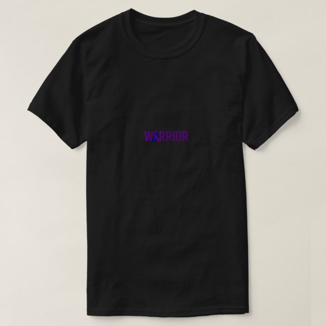 T-shirt Conscientisation au MCTD de guerrier (Design devant)