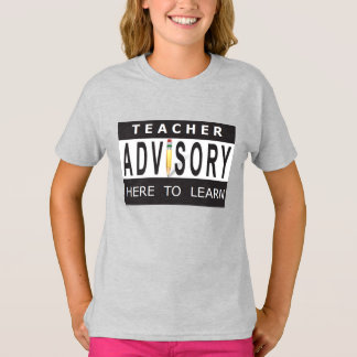 T-shirt Conseil à l'enseignant - Voici pour apprendre la c