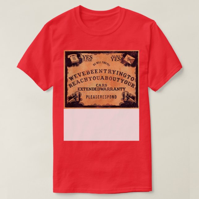T-shirt Conseil d'administration de Warrantuija (Design devant)