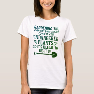 T-SHIRT CONSEIL DE JARDIN FUNNY