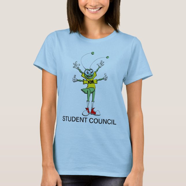 T-SHIRT CONSEIL D'ÉTUDIANT (Devant)