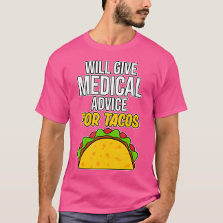T-shirt Conseil Médicale Pour Les Étudiants De Tacos Med S