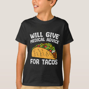 T-shirt Conseil Médicale Pour Tacos Mexicain Cinco De Mayo