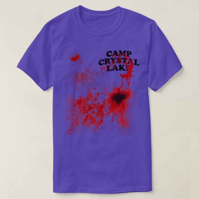 T-shirt Conseiller de Camp Crystal Lake (Design devant)