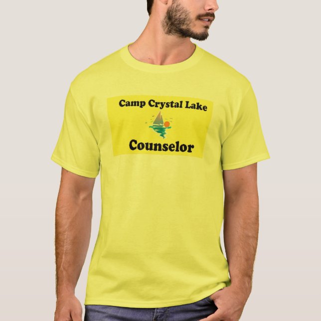 T-shirt Conseiller de lac en cristal camp (Devant)