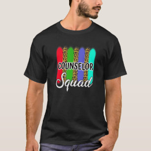 T-shirt Conseiller de rentrée scolaire Équipe d'enseignant