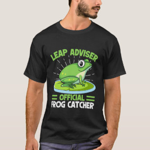 T-shirt Conseiller de saut de preneur de grenouille Grenou