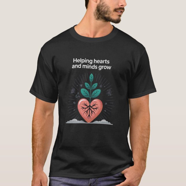 T-shirt Conseiller de sensibilisation des cœurs et des esp (Devant)