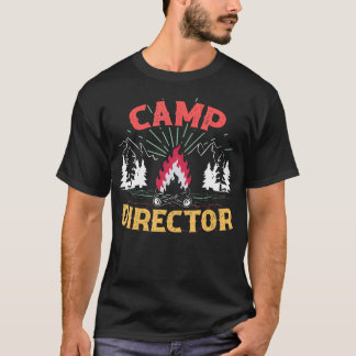 T-shirt Conseiller Directeur de Camp de Vacances Camping F