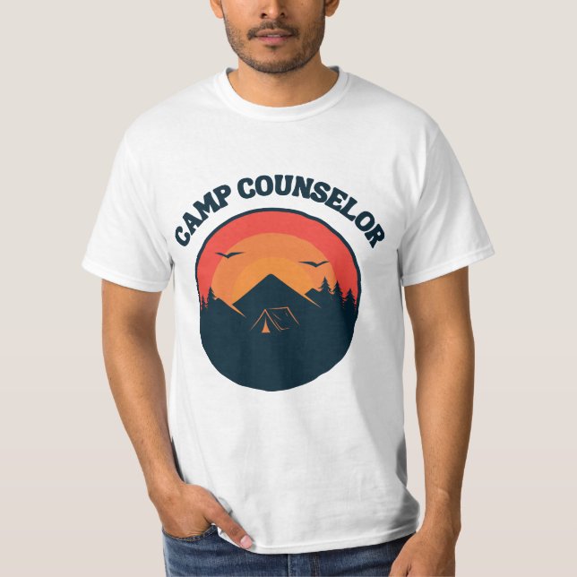 T-SHIRT CONSEILLER EN CAMP (Devant)