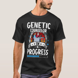 T-shirt Conseiller en génétique En cours Étudiant stagiair