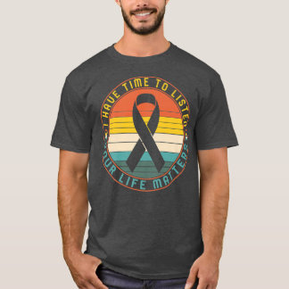 T-shirt Conseiller en santé mentale - Prévention du suicid