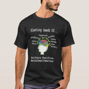 T-shirt Conseiller en sensibilisation à la santé mentale