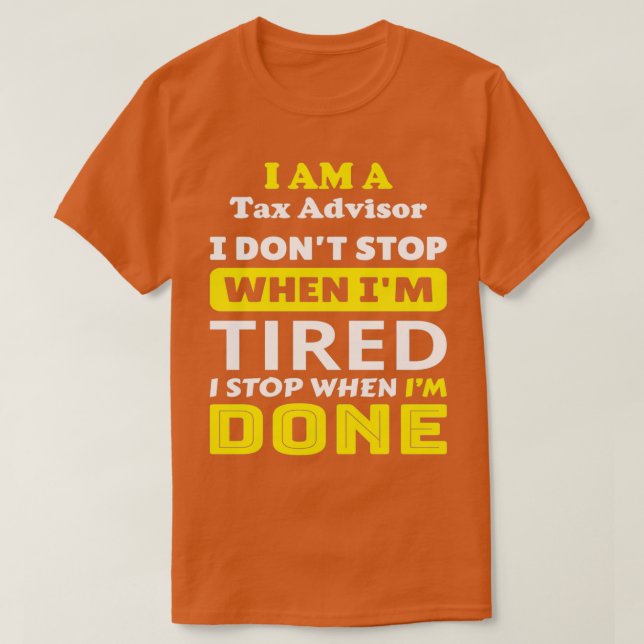 T-shirt Conseiller fiscal 13 (Design devant)