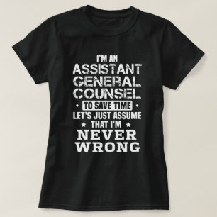 T-shirt Conseiller général adjoint