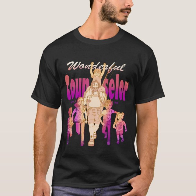 T-shirt Conseiller merveilleux (Devant)