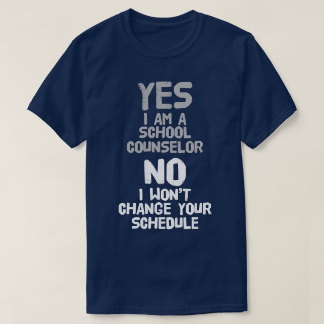T-shirt Conseiller scolaire (Design devant)