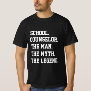 T-shirt Conseiller Scolaire L'Homme Le Mythe La Légende