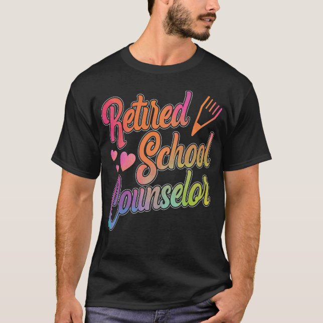 T-shirt Conseiller scolaire Retraité Conseiller scolaire R (Devant)