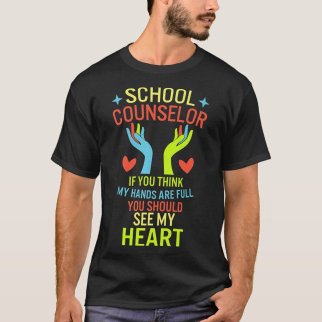 T-shirt Conseiller scolaire Semaine nationale de conseil s (Devant)