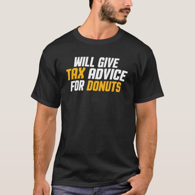 T-shirt Conseillère Fiscale L'Apc Donnera Des Conseils Fis (Devant)