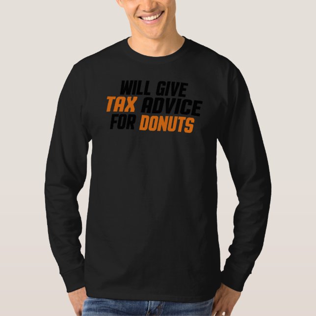 T-shirt Conseillère Fiscale L'Apc Donnera Des Conseils Fis (Devant)