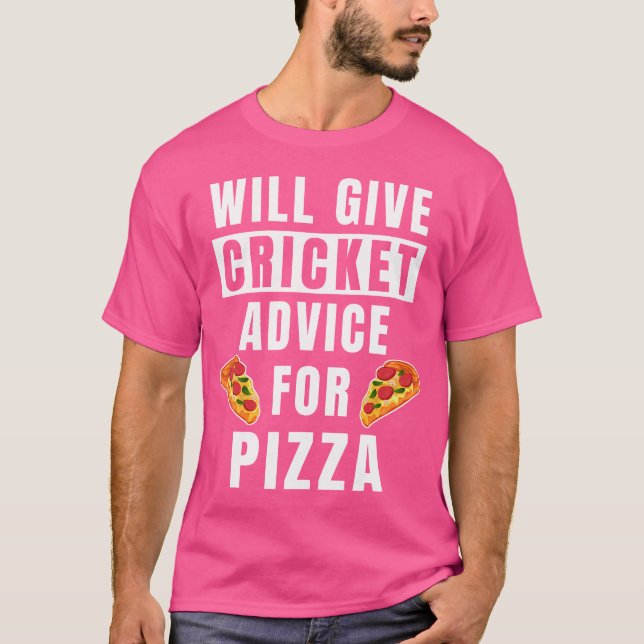 T-shirt Conseils de cricket pour coaching de joueur de spo (Devant)