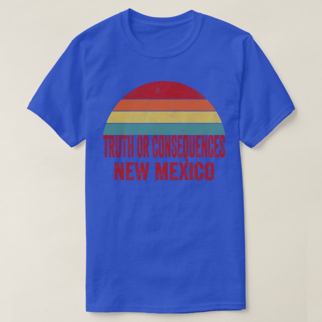 T-shirt Conséquences pour le Nouveau-Mexique (Design devant)