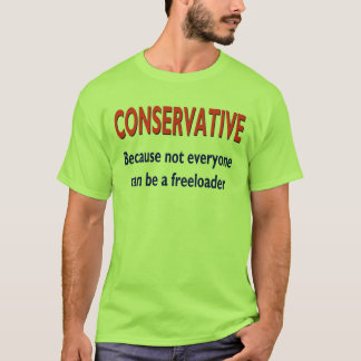 T-shirt conservateur