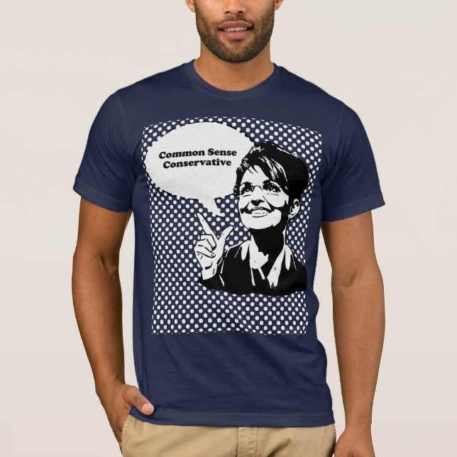 T-shirt Conservateur de bon sens (Devant)