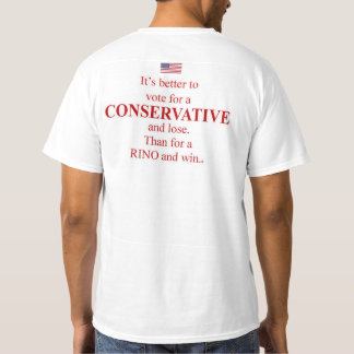 T-shirt Conservateur de vote !