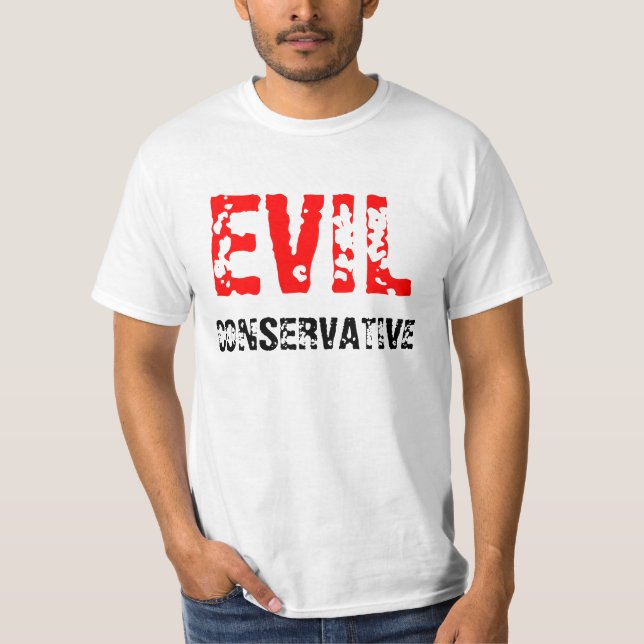 T-SHIRT CONSERVATEUR MAUVAIS (Devant)