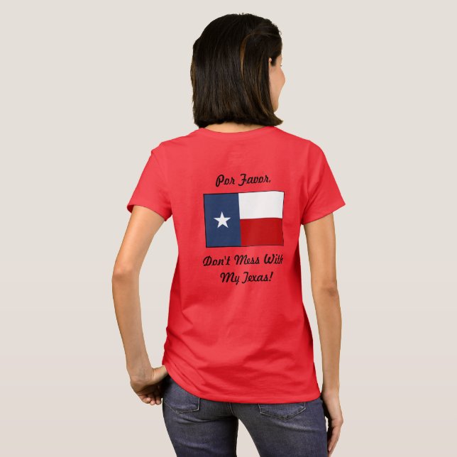 T-shirt conservateur Tejana (Dos entier)